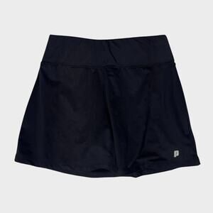 Prince Womens Small Black Polyester Skort
